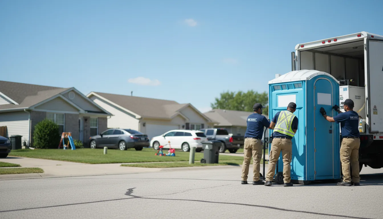 Standard Porta Potty Rentals in Foosland, IL near me